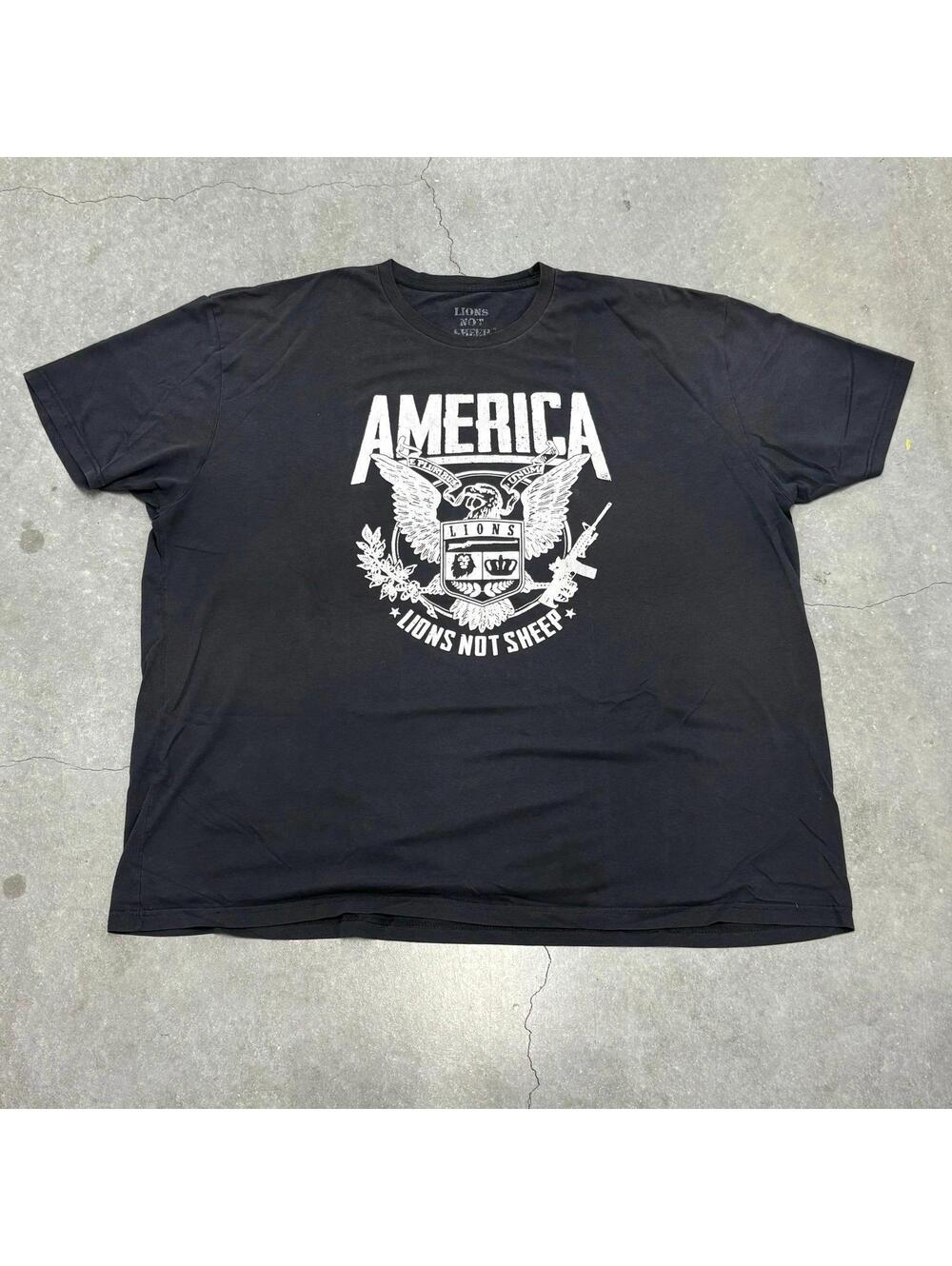 Lions Not Sheep America T Shirt
